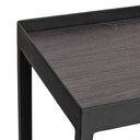 Tray Storage Console Table | Black