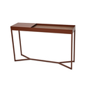 Tray Storage Console Table | Mungo Rust