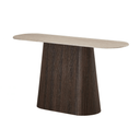 Varmdo Console Table | Travertine
