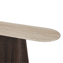 Varmdo Console Table | Travertine