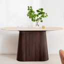 Varmdo Console Table | Travertine