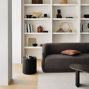 Roller Max Side Table | Mahogany