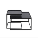 Square Tray Coffee Table Nesting Set
