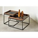 Square Tray Coffee Table Nesting Set