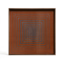 Pumpkin Square Glass Tray | Large