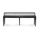 Spindle Bench Seat | Black Oak