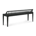Spindle Bench Seat | Black Oak