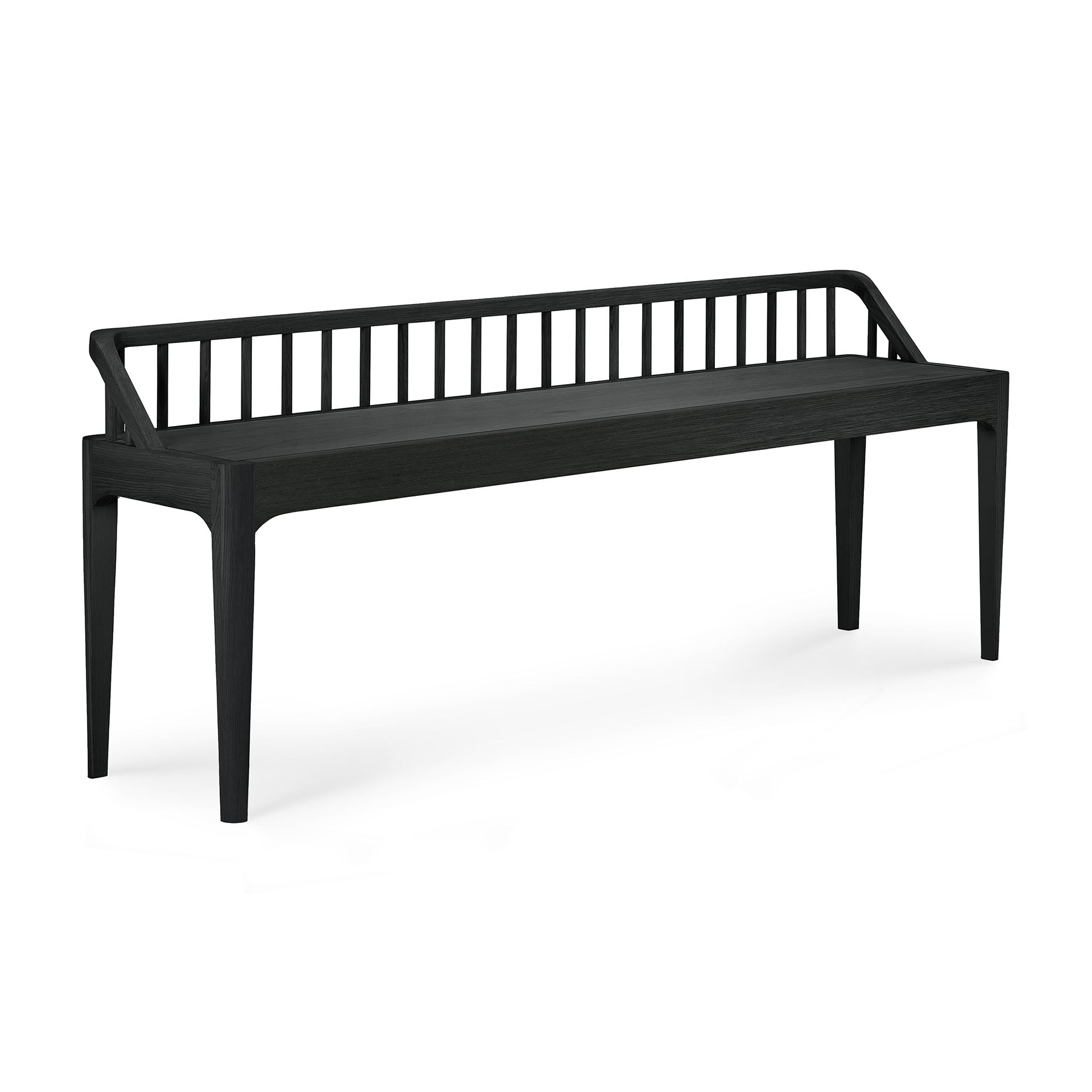 Black bench hot sale chair