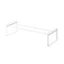 Frame Extendable Shoe Rack | White