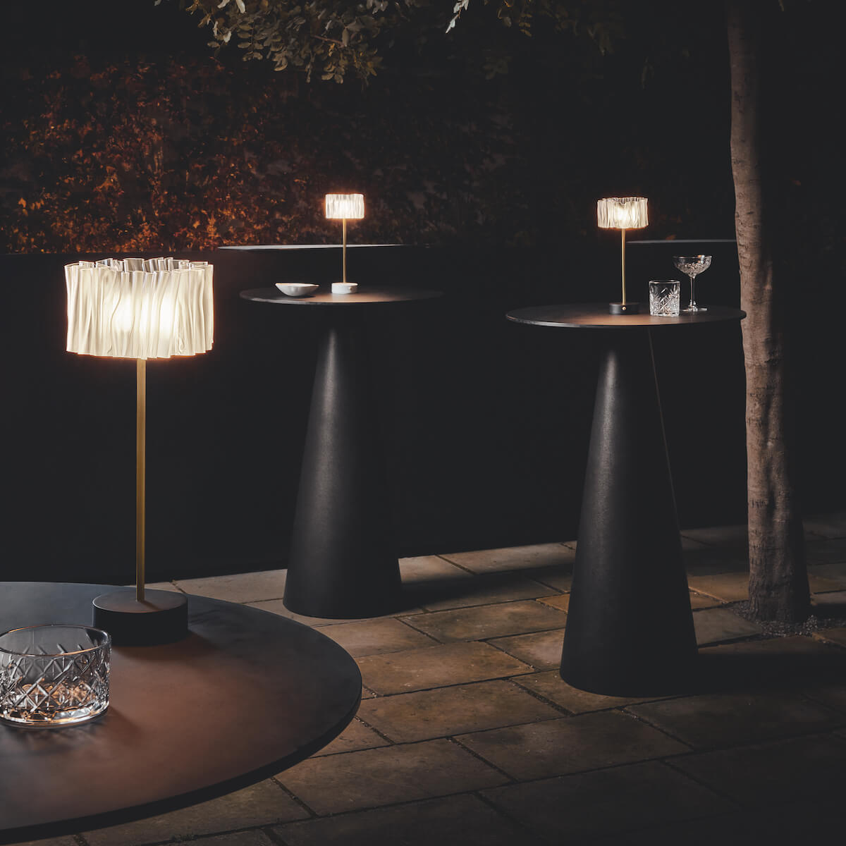 Accordeon Rechargeable LED Table Lamp Black CLU Living Pty Ltd