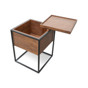 Axis Side Table | Walnut