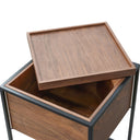 Axis Side Table | Walnut