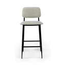 Anders DC Bench Barstool | Light Grey