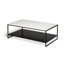 Stone Rectangular Marble Coffee Table