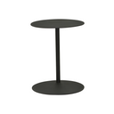 Aperto Ali Round Patio Side Table | Black
