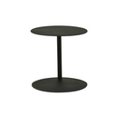 Aperto Ali Round Patio Side Table | Black