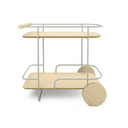 Arcade Bar Trolley | Sage Green