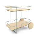 Arcade Bar Trolley | Sage Green