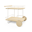 Arcade Bar Trolley | Swan Beige
