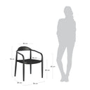 Aren Dining Chair | Black