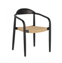 Aren Dining Chair | Black | Natural