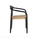 Aren Dining Chair | Black | Natural