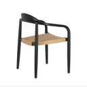 Aren Dining Chair | Black | Natural