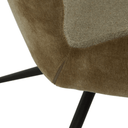 Astrid Swivel Armchair | Fawn / Dijon