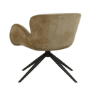 Astrid Swivel Armchair | Fawn / Dijon