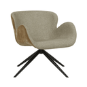 Astrid Swivel Armchair | Fawn / Dijon