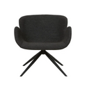 Astrid Swivel Armchair | Lead Speckle