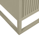 Benjamin Ripple Bedside Table | Putty