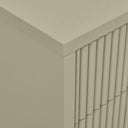 Benjamin Ripple Bedside Table | Putty