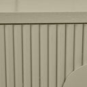 Benjamin Ripple Bedside Table | Putty