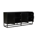 Benjamin Ripple Buffet Cabinet | Matt Black