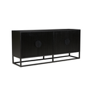 Benjamin Ripple Buffet Cabinet | Matt Black