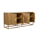 Benjamin Ripple Buffet Cabinet | Natural Ash