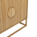 Benjamin Ripple Buffet Cabinet | Natural Ash