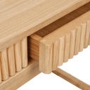 Benjamin Ripple Desk | Natural Ash