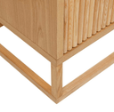 Benjamin Ripple Entertainment Cabinet | Natural Ash