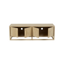 Benjamin Ripple Small Entertainment Cabinet | Natural Ash