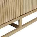 Benjamin Ripple Small Entertainment Cabinet | Natural Ash