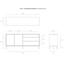 Blackbird Buffet Style 1 | Oak