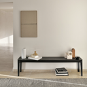 Bok Bench Seat | Black Oak