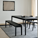 Bok Bench Seat | Black Oak