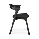 Bok Dining Chair | Black Oak/Leather