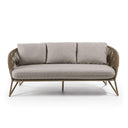 Cally 3 Seater Patio Sofa | Tan