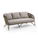 Cally 3 Seater Patio Sofa | Tan