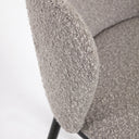 Carly Bench Barstool | Stone Grey Boucle