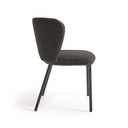 Carly Dining Chair | Black Boucle